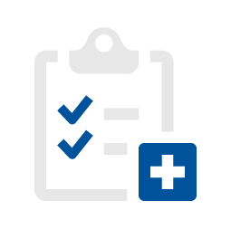 Clipboard and checkbox icon