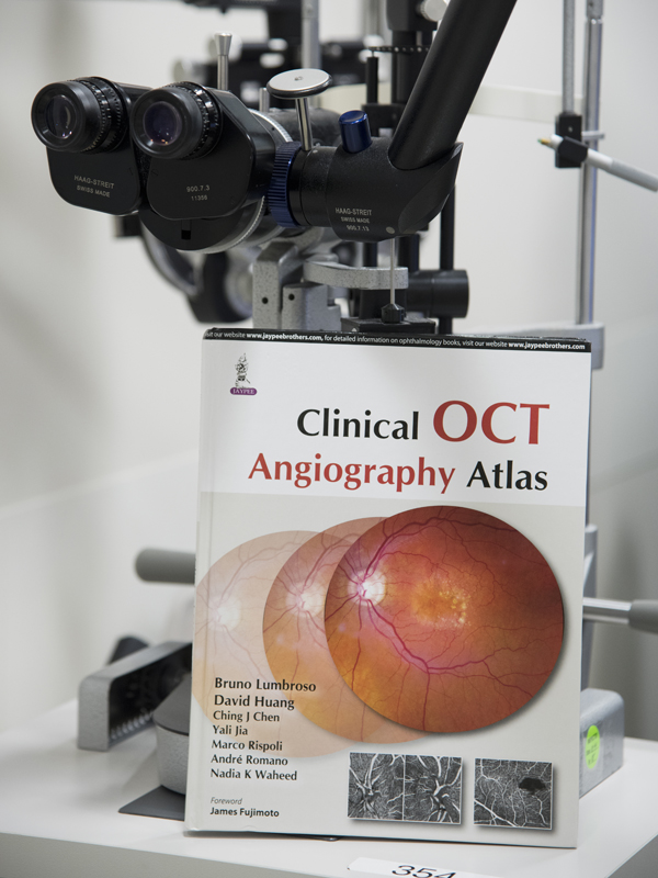Chen is editor and co-author of the textbook Clinical OCT Angiography Atlas