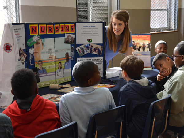 UM, UMMC schools engage elementary students at Delta career fair