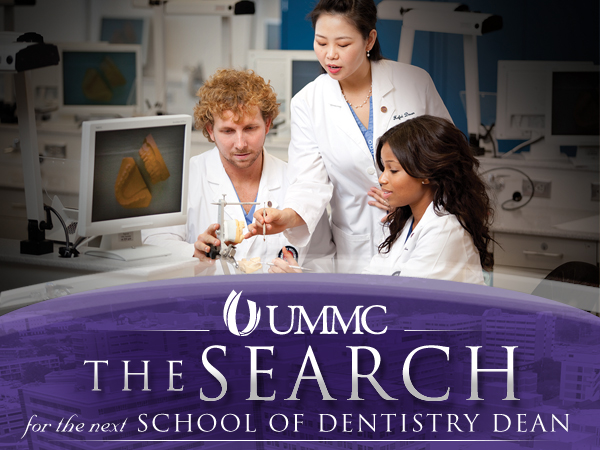 School of Dentistry search down to two