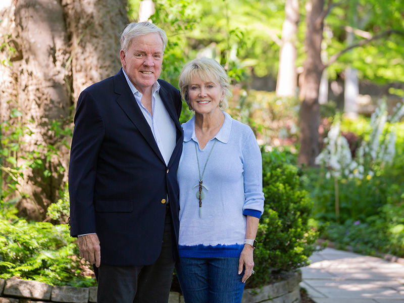 A few years after they first met, Jim and Donna Barksdale established their eponymous scholarships for medical students at UMMC.