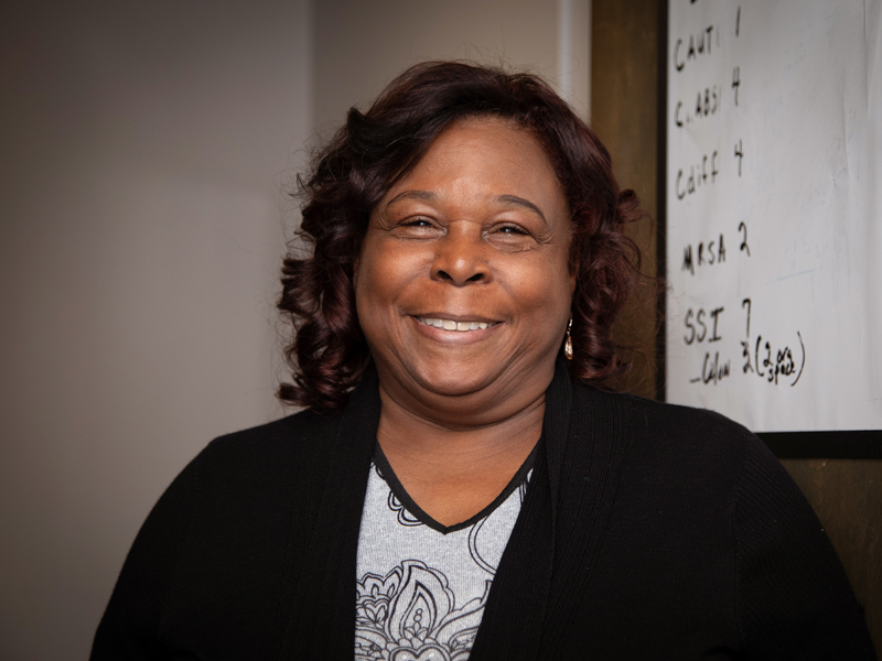 Myrtle Tate is a process engineer in Performance Improvement.