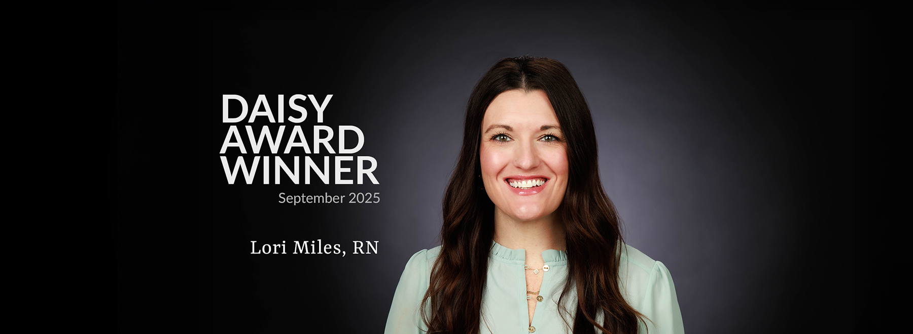 DAISY Award Winner, September 2025, Lori Miles, RN