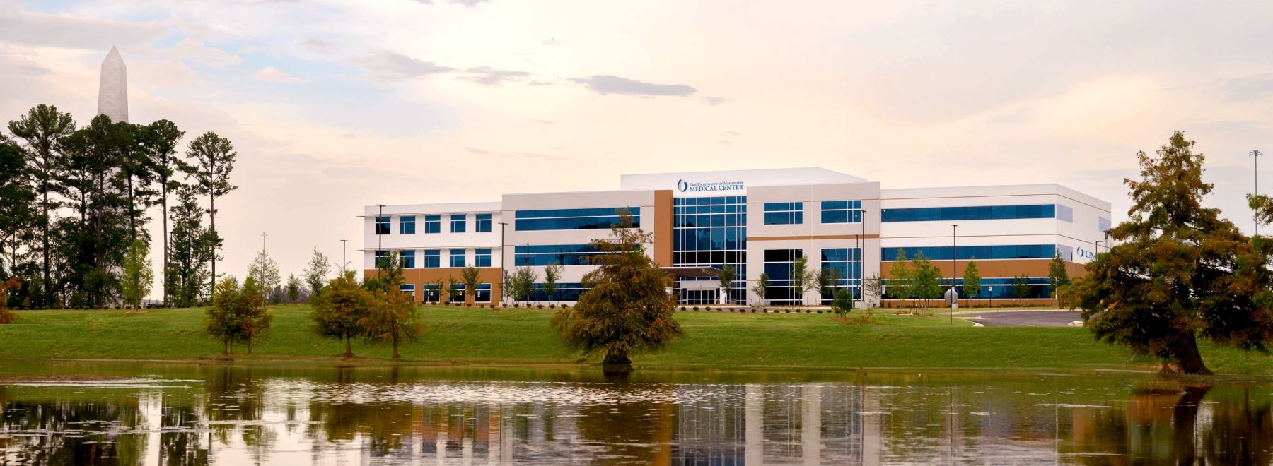 UMMC Colony Park South building exterior. Located in Ridgeland, MS.