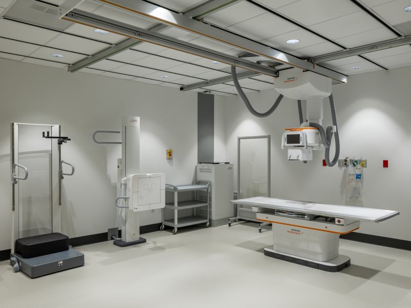 X-ray machine.