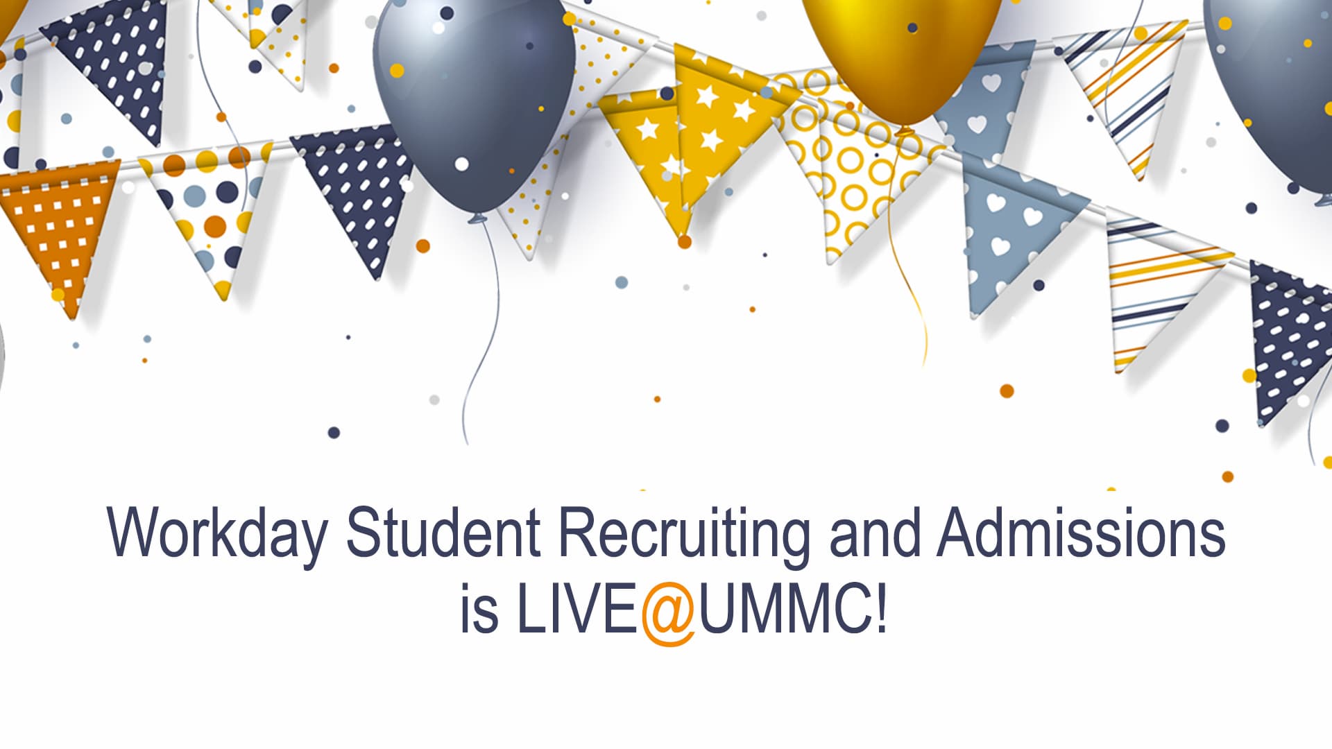 Recruiting and Admissions Graphic