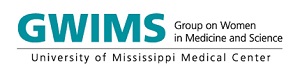 GWIMS Group on Women in Medicine and Science, University of Mississippi Medical Center logo.