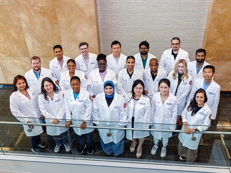 2024 School of Graduate Studies in Health Sciences Postdoctoral Group photo