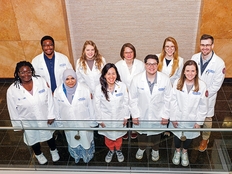 2026 School of Graduate Studies in Health Sciences Postdoctoral Group photo