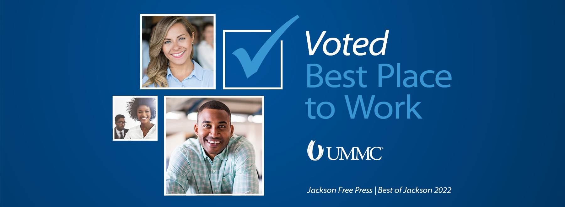 Voted Best Place to Work, Jackson FRee Press Best of Jackson 2022