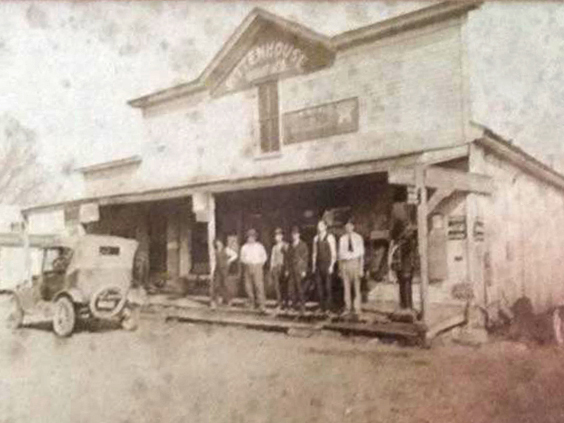 Charles Durrell Shelton's store in Brunswick, Tennessee