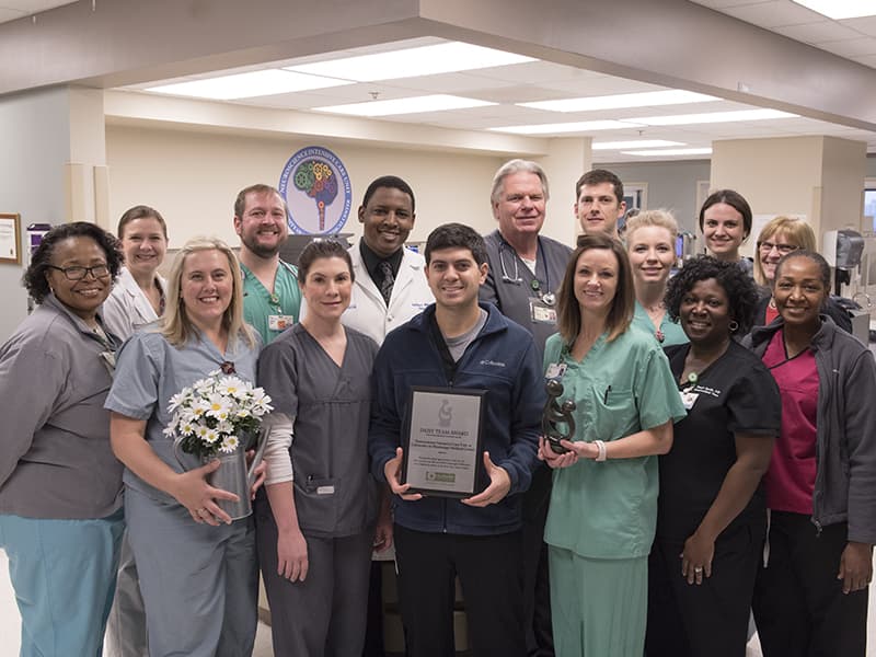 For NSICU, DAISY Award represents team effort - University of Mississippi  Medical Center