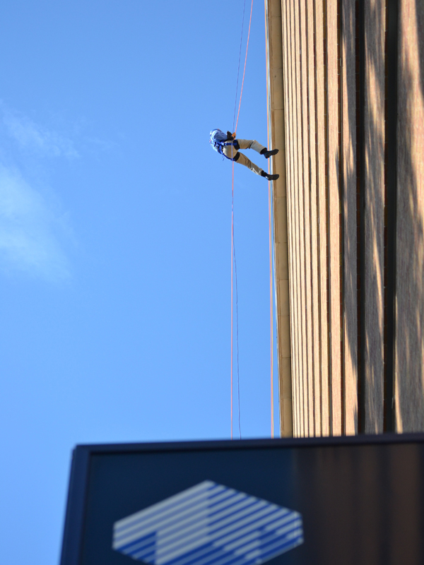   This year's Over The Edge fundraiser is the third for Friends of Children's Hospital.