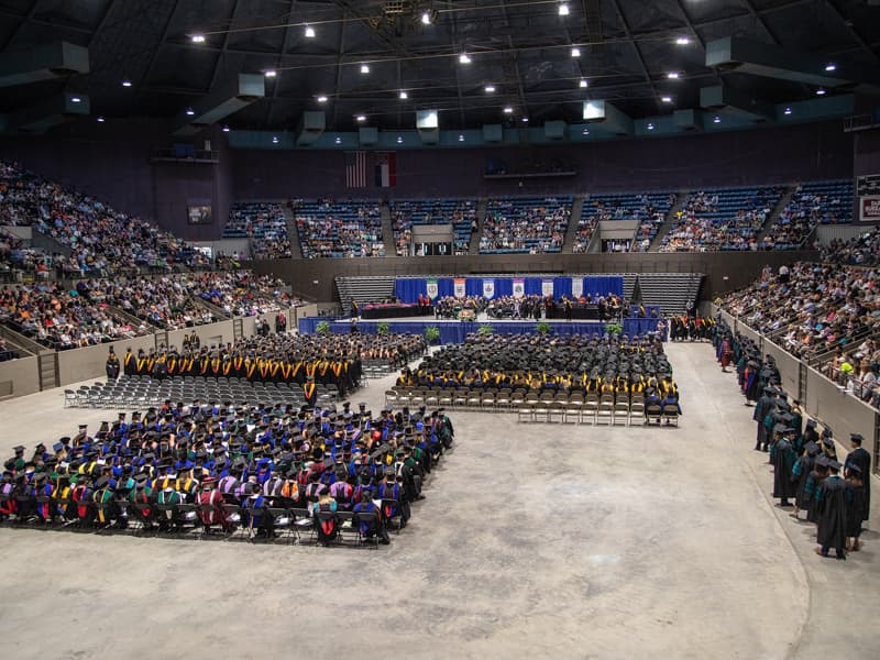 The University of Mississippi Medical Center presented diplomas to 853 graduates during May 24 ceremonies at the Mississippi Coliseum in Jackson.
