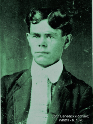 John Benedict Whitfill was a patient in the Mississippi State Hospital for the Insane from the fall of 1931 until his death the following January.