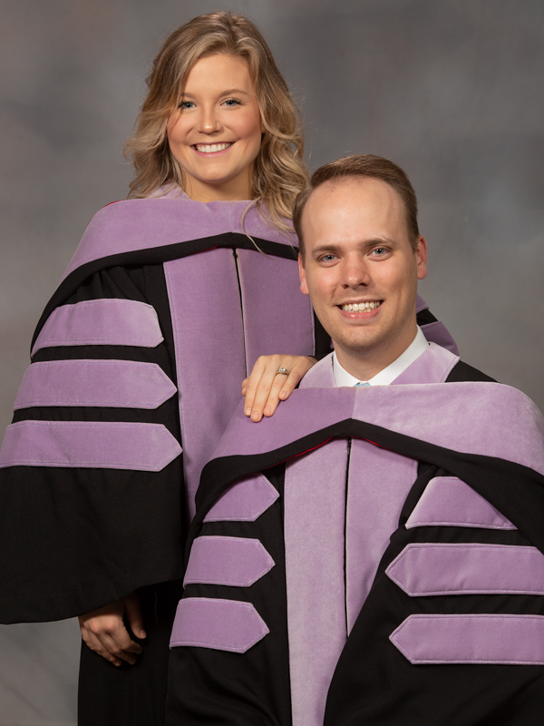 Husband and wife John Sinclair and Katelyn Allen met while students in the School of Dentistry at the University Mississippi Medical Center.