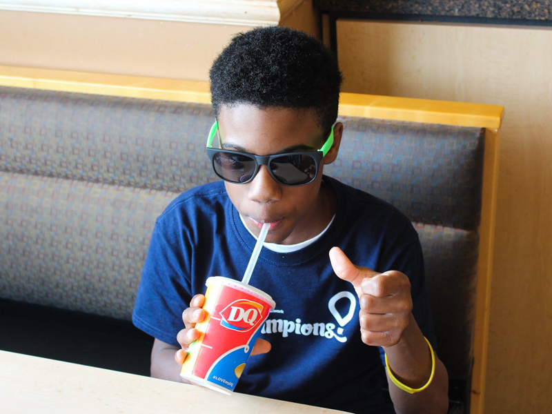 During his reign as the state’s Children’s Miracle Network Hospitals Champion, Morgan was an advocate during events such as Dairy Queen’s annual Miracle Treat Day.
