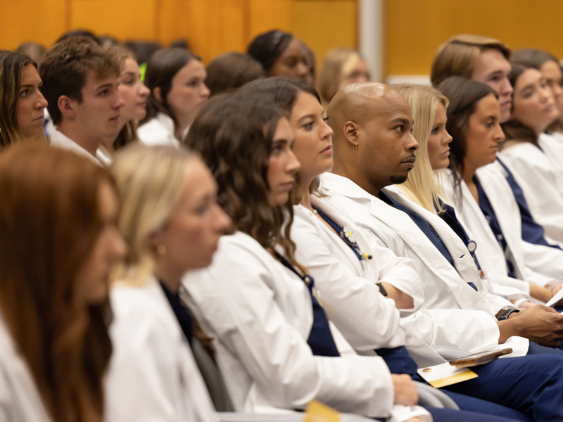 White Coat Ceremony held for Central High School students in Pre