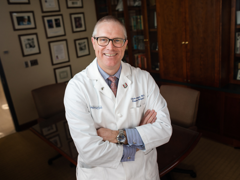 Anderson is the James D. Hardy professor and chair of the Department of Surgery and chief of the Division of Transplant and Hepatobiliary Surgery.
