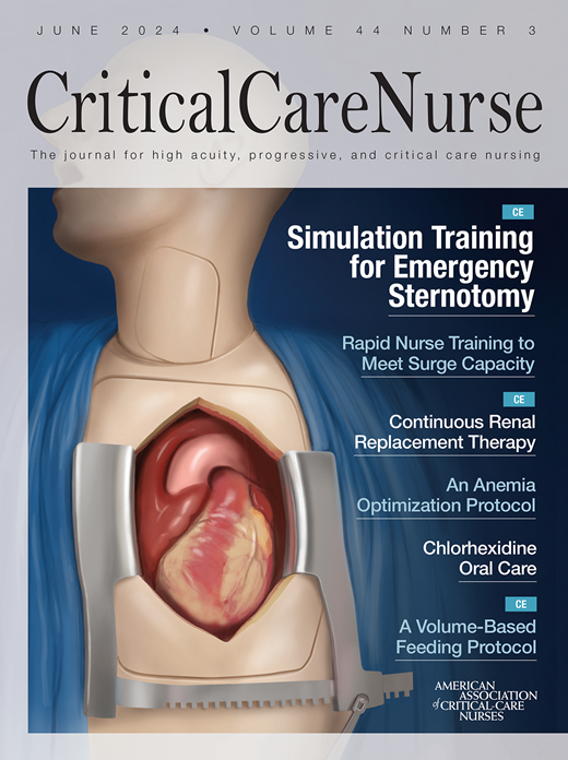 Cover of AACN Journal