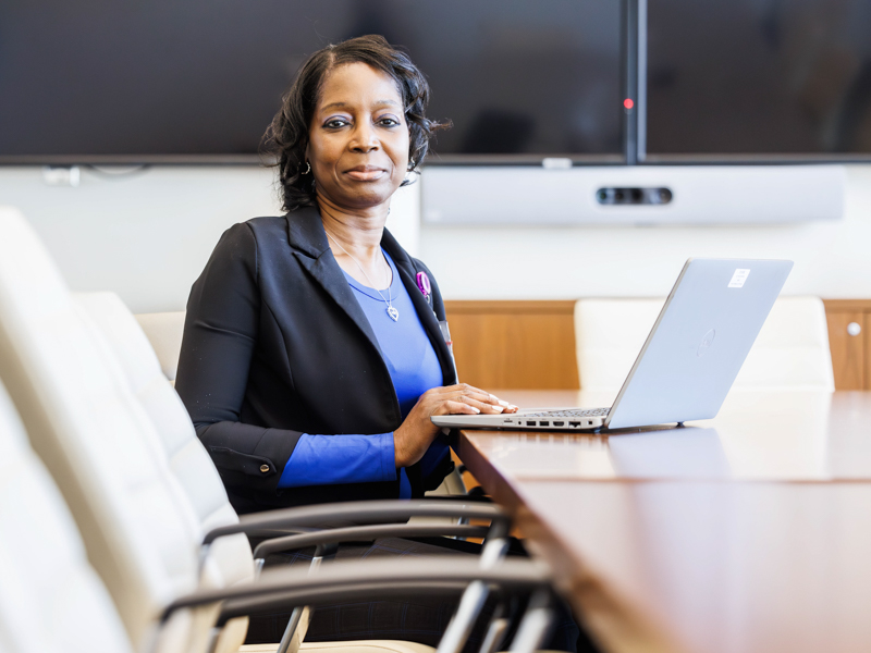 Sandra Tyler, administrator of the Internal Review Board (IRB)