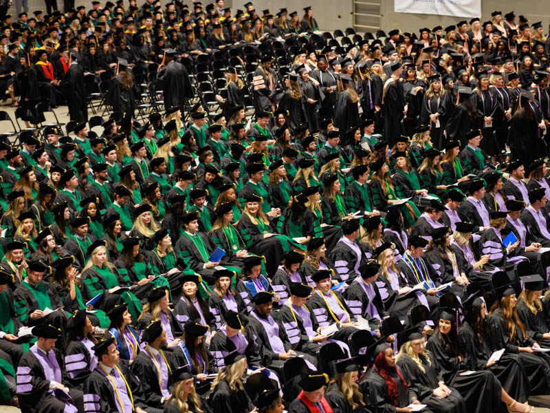 The University of Mississippi Medical Center held its 69th annual commencement on May 23, conferring nearly 1,000 degrees in medical sciences. Joe Ellis/ UMMC Communications