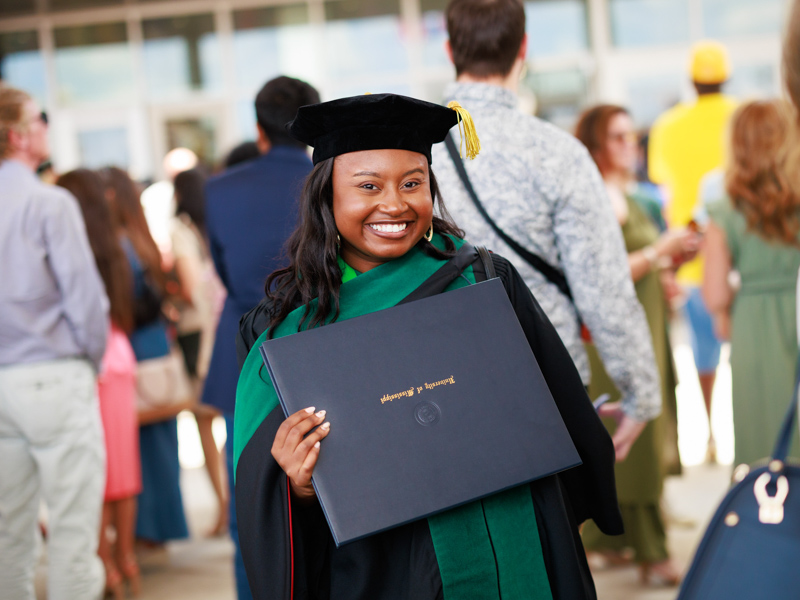 Doctor of Medicine graduate Haley Williams. Joe Ellis/ UMMC Communications