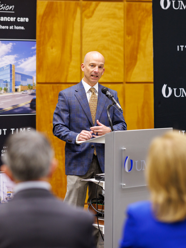 Dr. Alan Jones, associate vice chancellor for health affairs, shares how improving cancer care and research will improve the health of Mississippians.