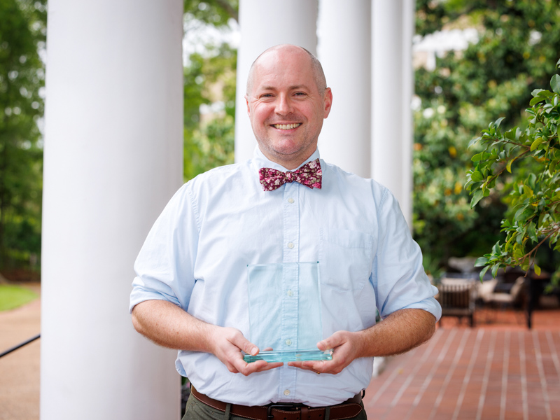 Michael Jones, 2026 School of Nursing Early Achievement Award winner.