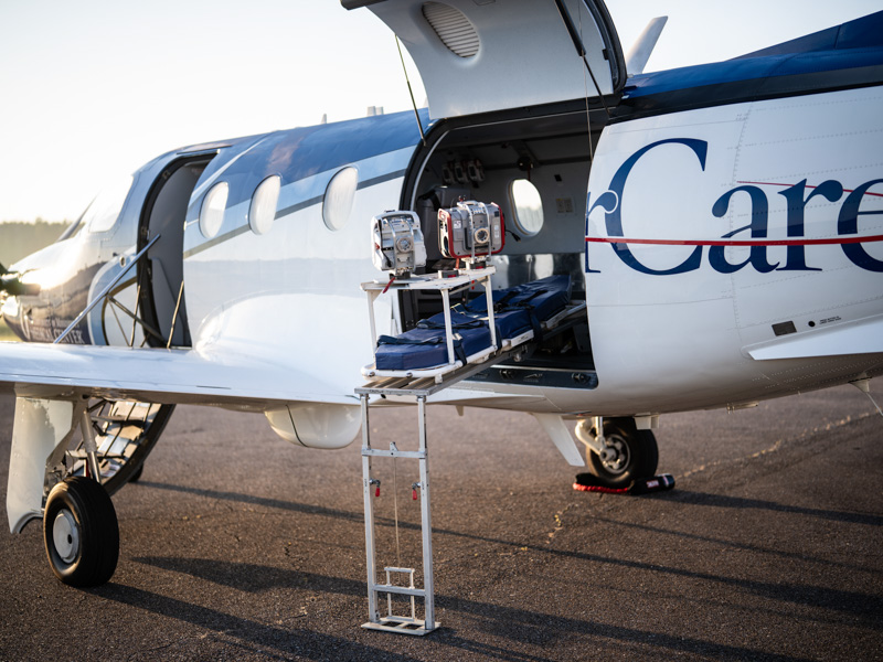 Through its partnership with Guardian Flight, UMMC’s AirCare 5 combines Guardian Flight’s aircraft, pilots and aviation operations with UMMC’s medical direction and clinical staffing.