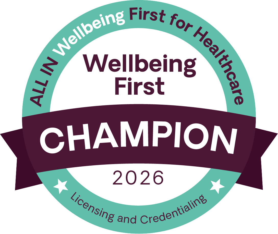 Wellbeing First Champion 2026 Badge