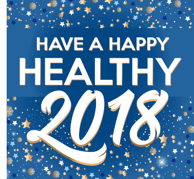 Have a happy healthy 2018