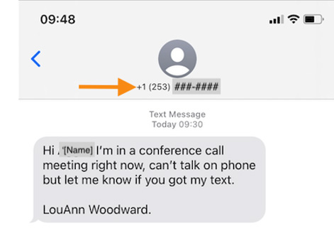 Fake_Dr_Woodward_text_message
