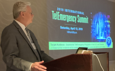 Dr. Richard Summers speaks at TelEmergency Summit