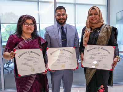 The Department of Preventive Medicine residency graduation ceremony