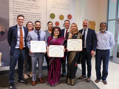 The Department of Preventive Medicine residency graduation ceremony