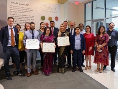 The Department of Preventive Medicine residency graduation ceremony