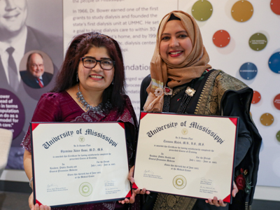 The Department of Preventive Medicine residency graduation ceremony