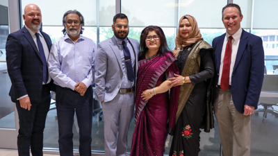The Department of Preventive Medicine residency graduation ceremony