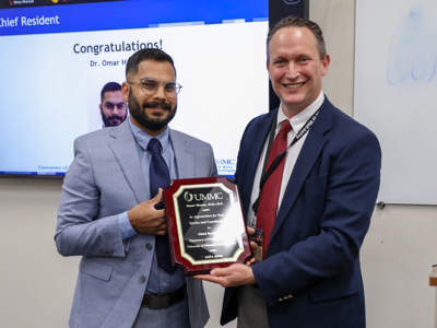 The Department of Preventive Medicine residency graduation ceremony