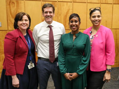 Dr. Veronica Gillispie-Bell delivered the Distinguished Population Health Lectureship