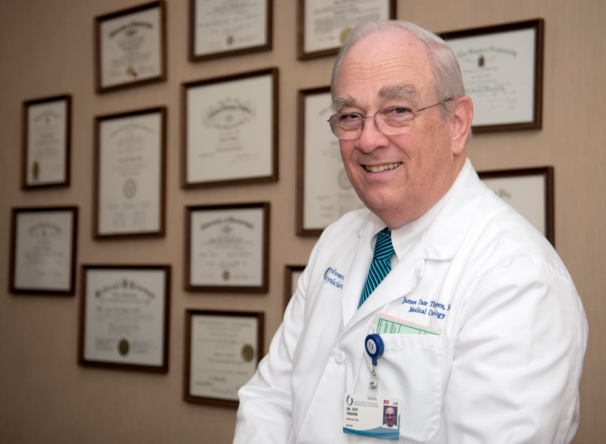 Dr. Tate Thigpen named a Giant of Cancer Care