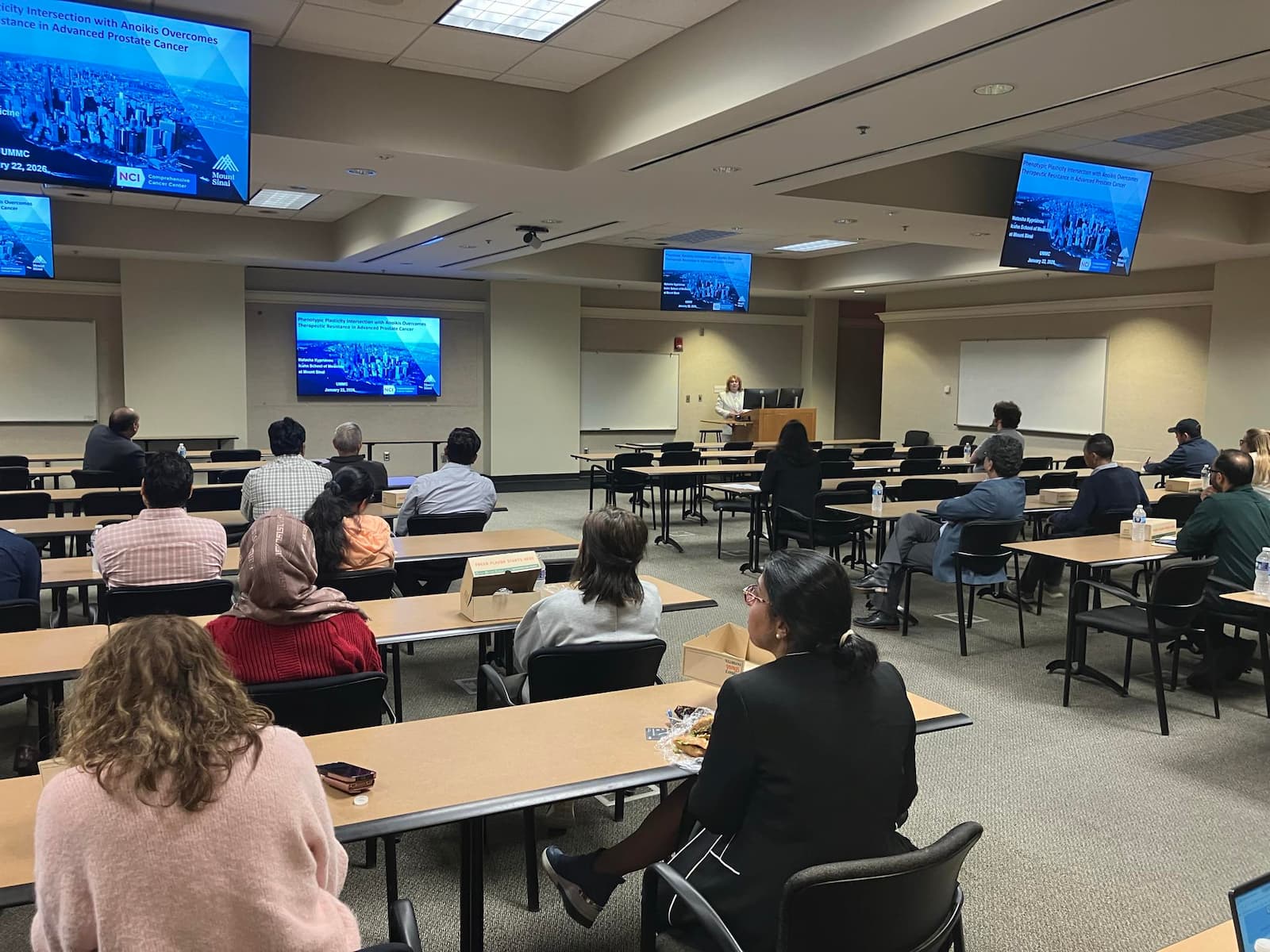 The first Hallmarks of Cancer lecture of 2026 focused on phenotypic reprogramming to overcome therapeutic resistance in advanced prostate cancer.