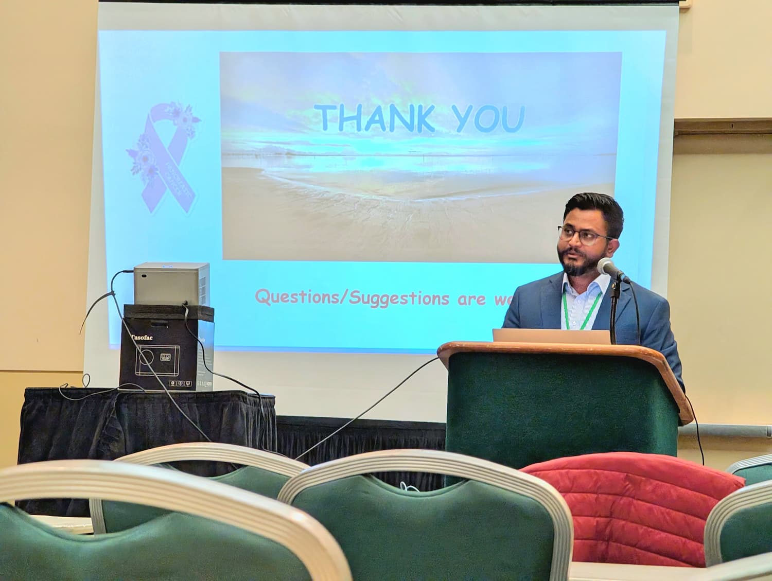 Dr. Shashi Anand presented "MYB-regulated extracellular vesicle release and selective miRNA enrichment in pancreatic cancer" at the MAS Annual Meeting.