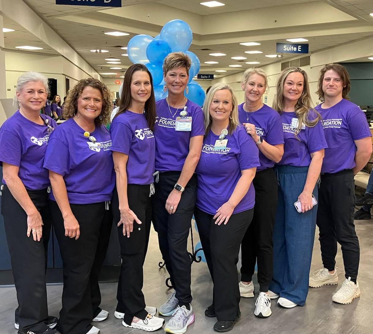 See, Test and Treat volunteers are pictured.