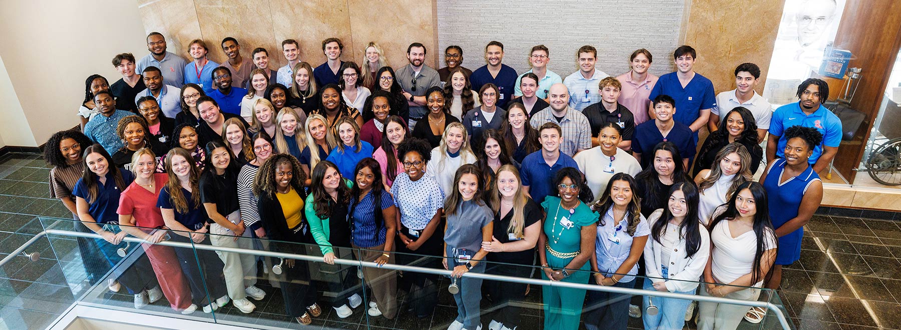 group photo of biomedical sciences students