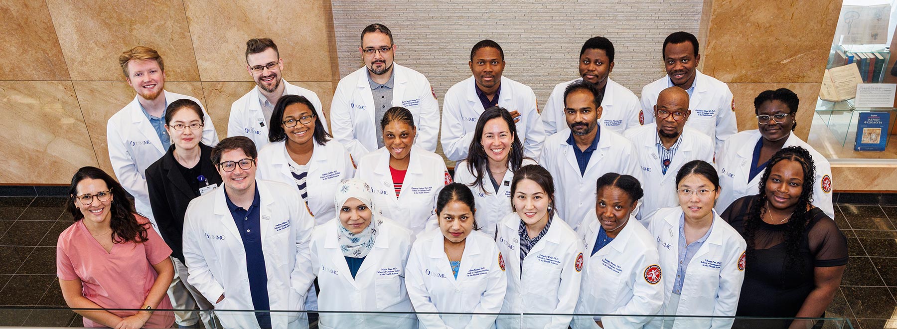 Group photo of 2026-2027 Postdoctoral fellows and instructors