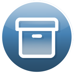 Repository icon as file box.