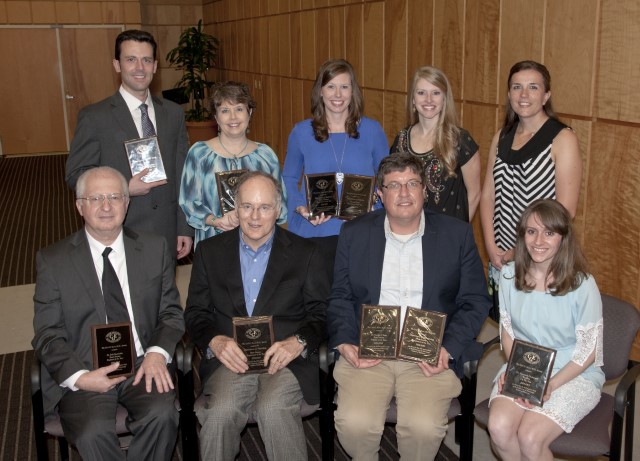 First-place winners of the annual Evers Award