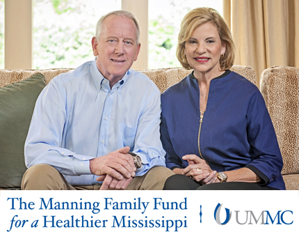 Eli, Abby Manning Pledge $1M to Children's of Mississippi's